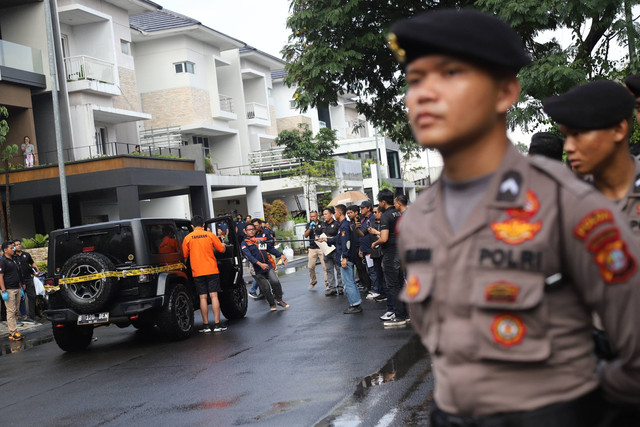 Tersangka penganiayaan David Ozora, Mario Dandy Satriyo menjalani rekonsruksi di kawasan Pesanggrahan, Jakarta Selatan, pada Jumat (10/3/2023). Foto: Jamal Ramadhan/kumparan