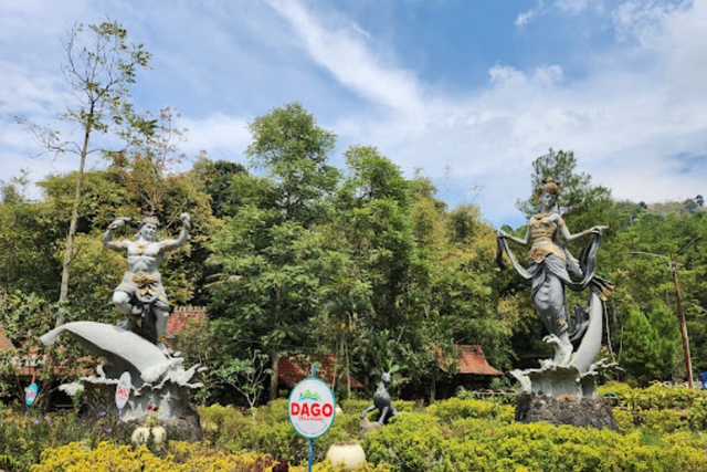 Ilustrasi gambar tempat wisata di Dago Bandung. Foto: Google Street View