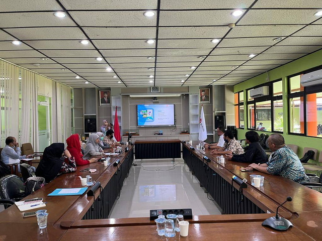 Suasana Gayeng Penjajakan Kerjasama antara UMSIDA dan BRIN di Kantor BRIN Sukolilo