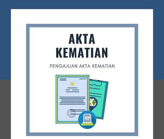 Ilustrasi akta kematian. Sumber:istimewa