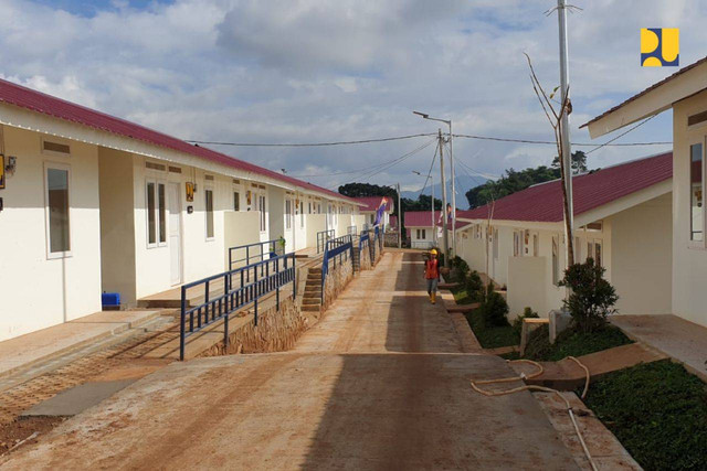 Rumah buat korban terdampak gempa Cianjur. Dok: PUPR.