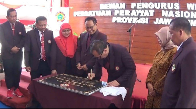 Tingkatkan Kompetensi Perawat, PPNI Jatim Resmikan Gedung Baru