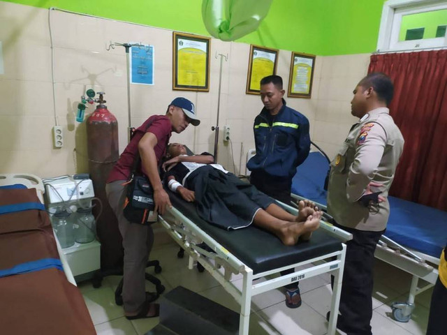 Bocah di Blitar Dibacok Teman Ngaji