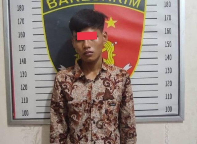 Pemuda berinisial PS ditangkap polisi karena mencabuli janda. (ist)