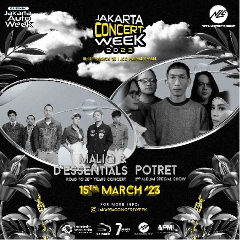 Potret dn Maliq & D'Essentials tampil di Jakarta Concert Week. Foto: Dok. Istimewa