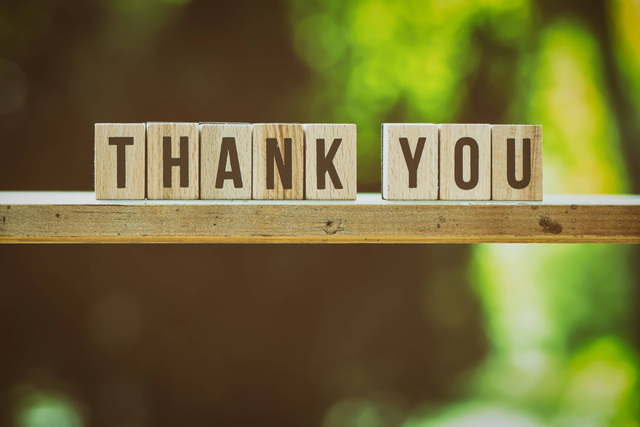 Ilustrasi Ucapan Terima Kasih Sudah Order untuk Pelanggan. Foto: Unsplash/Alexas_Fotos.
