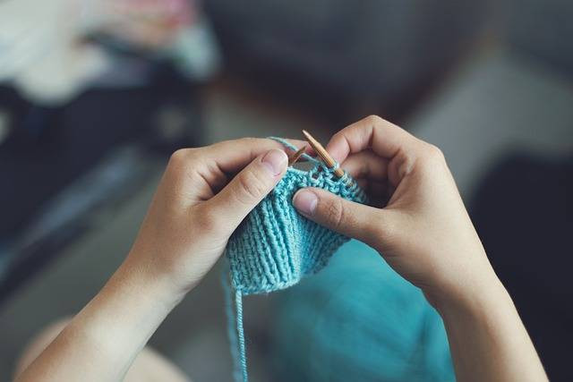 Ilustrasi teknik merajut untuk pemula. Foto: Pixabay