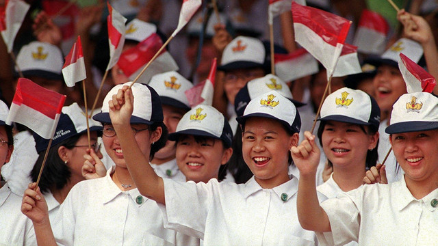 Ilustrasi warga Tionghoa di Indonesia Foto: Steele/AFP