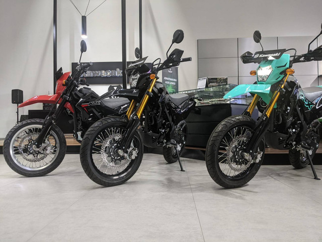 Kawasaki KLX150SM. Foto: Sena Pratama/kumparan