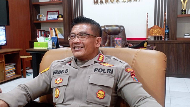 Kapolresta Manokwari Kombes Pol RB Simangunsong