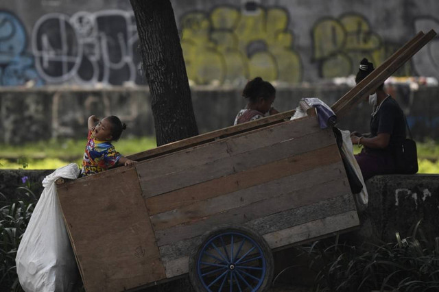 Ilustrasi tunawisma. Foto: Antara/Puspa Perwitasari