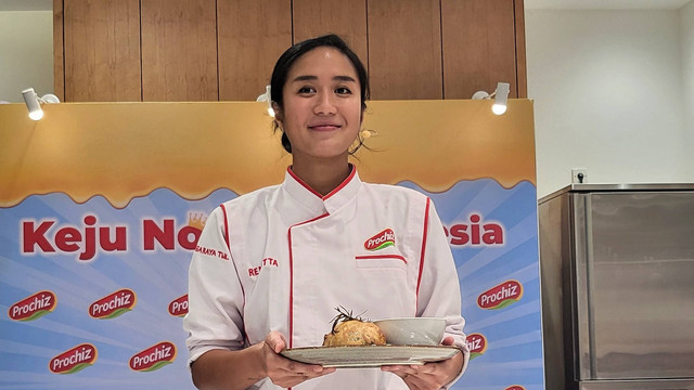 Hasil kreasi ayam panggang ala Chef Renatta Moeloek. Foto: Nabilla Fatiara/kumparan