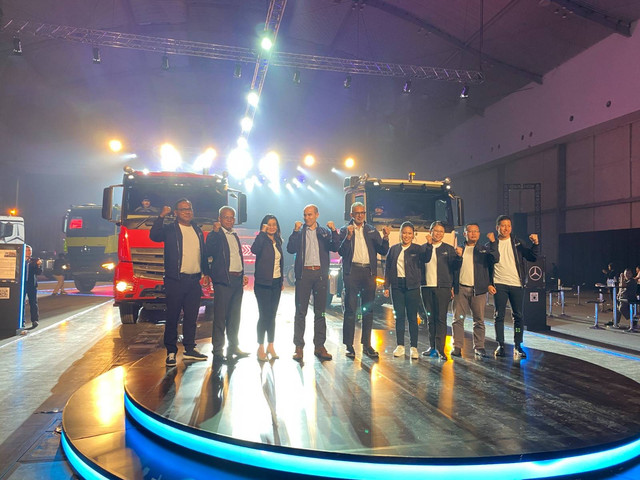 Truk baru Mercedes-Benz Euro 5. Foto: Aditya Pratama Niagara/kumparan