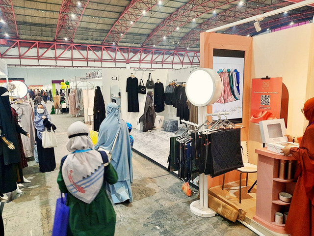 Muslim LifeFair 2023 di JIEXPO Kemayoran, Jakarta.