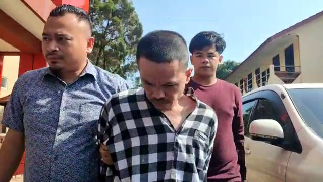 Tampang DA, pelaku mutilasi mayat dalam koper merah di Tenjo, Bogor. Foto: Dok. Istimewa
