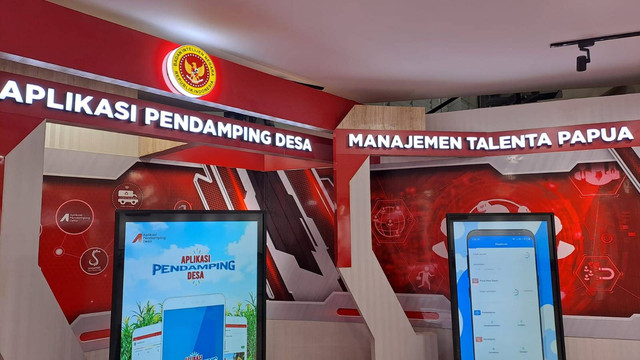 Aplikasi Pendamping Desa yang diciptakan anak asli Papua. Foto: istimewa 