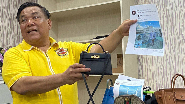 Sekda Riau SF Hariyanto mengklarifikasi postingan gaya hidup mewah istrinya. Foto: Dok. Istimewa