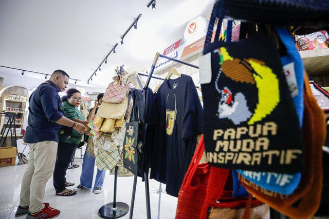 PYCH Store sebagai wadah bagi pelaku UMKM Papua dalam menjual produknya agar bisa menembus pasar Nasional. Foto: Dok. Istimewa