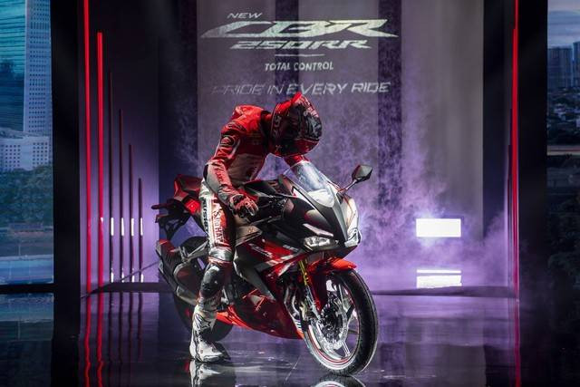 Harga CBR250RR. Foto: Sigid Kurniawan/Antara Foto