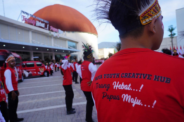 Peresmian Papua Youth Creative Hu di Jayapura. Foto: istimewa