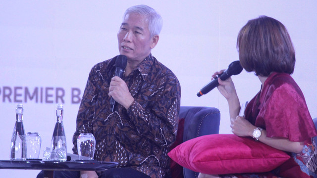 Lo Kheng Hong saat OCBC NISP Business Forum 2023, Selasa (21/3/2023). Foto: OCBC
