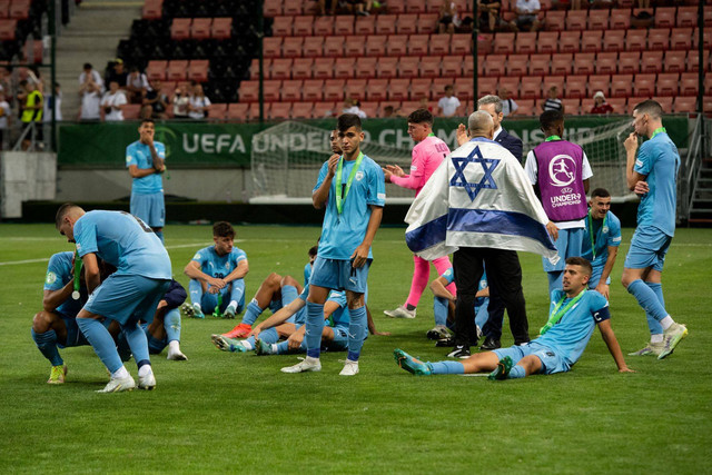 Timnas Israel U-20. Foto: VLADIMIR SIMICEK / AFP