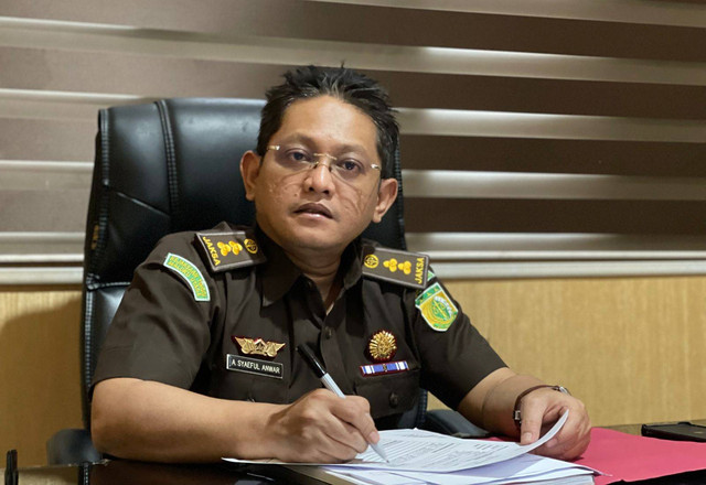 Kasi Intel Kejari Ternate. Foto: Samsul/cermat
