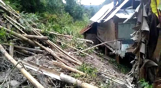 Longsor di Tana Toraja. Dok: Ist.