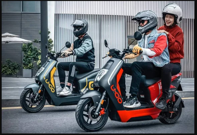 Wuyang Honda kenalkan motor listrik baru Honda U-GO GT di China. Foto: dok. Wuyang Honda