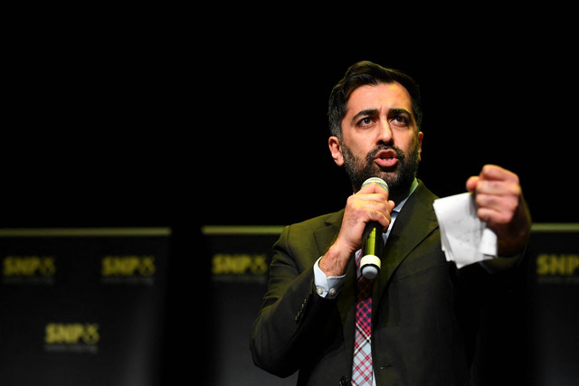 Menteri Kesehatan Skotlandia Humza Yousaf. Foto: ANDY BUCHANAN / POOL / AFP