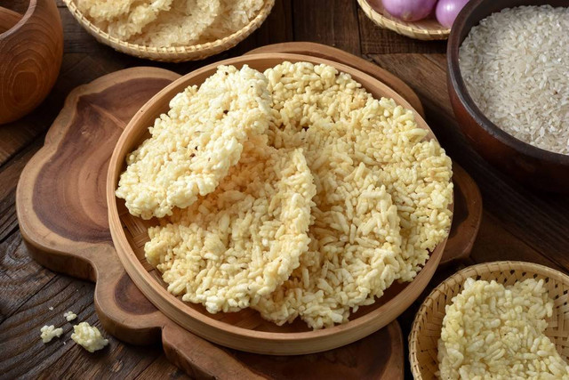 Kerupuk Nasi. Foto: Shutterstock