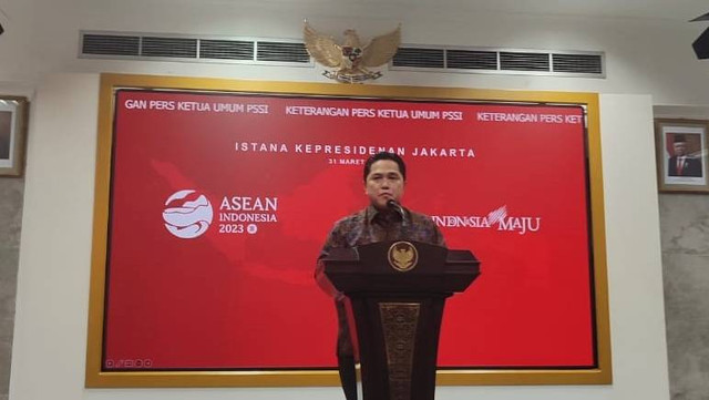 Erick Thohir Usai Laporan ke Jokowi. Foto: Wisnu Prasetiyo/kumparan