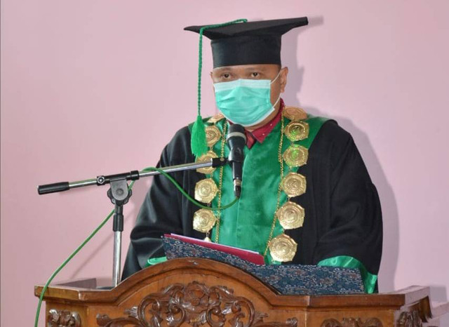 Akademisi MUba sekaligus penggagas kampung anti politik uang,Dr Wandi Subroto SH MH. (ist) 