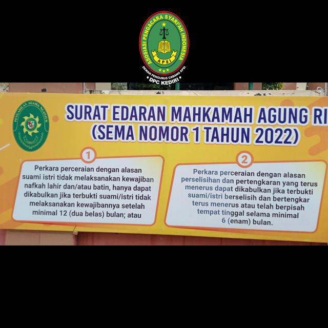 Kantor Hukum Fatmah Isroil & Associates: SEMA Mahkamah Agung RI No. I Tahun 2022