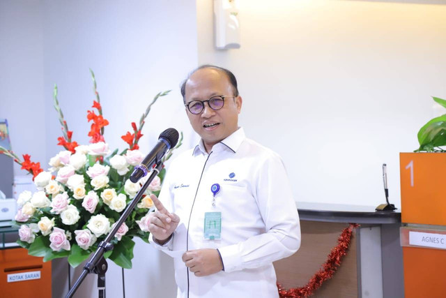 Sekretaris Jenderal Kementerian Ketenagakerjaan Anwar Sanusi dalam Siaran Pers Biro Humas Kemnaker, Sabtu (1/4/2023). Foto: Kemnaker