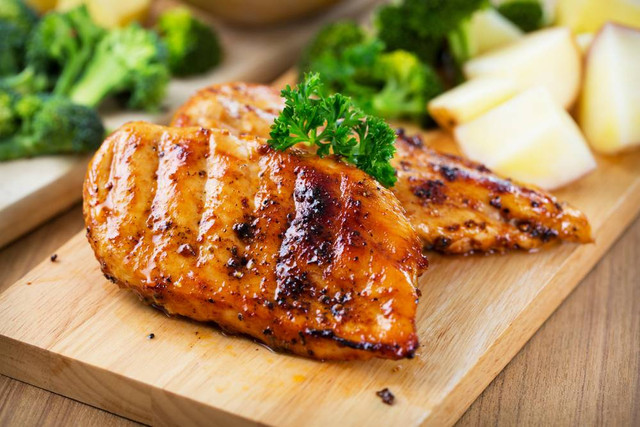Ilustrasi chicken steak. Foto: Shutterstock