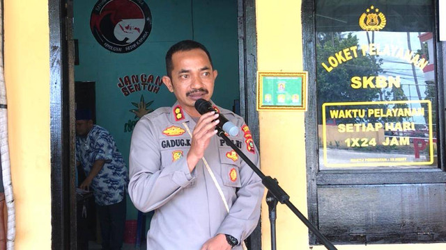 Kapolres Kaimana AKBP Gadug Kurniawan