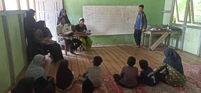 Asrama Mahasiswa Mempawah menggelar bhakti Ramadhan. Foto: Dok. Istimewa