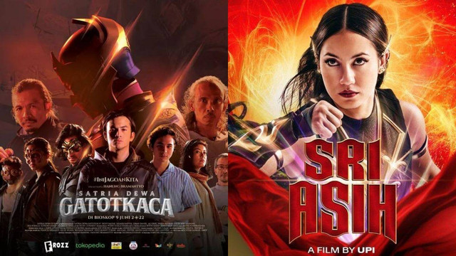 Film Gatotkaca dan Sri Asih. Foto: Dok. Istimewa