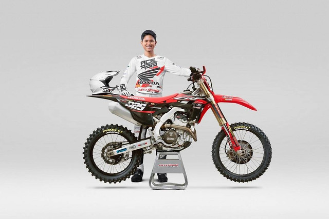 Delvintor Alfarizi, rosser muda binaan PT AstraHonda Motor (AHM). Foto: Dok Honda Kalbar