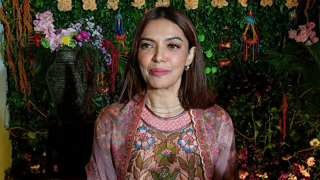 Najwa Shihab di Acara Gala Premiere Film Buya Hamka. Foto: Aprilandika Pratama/kumparan