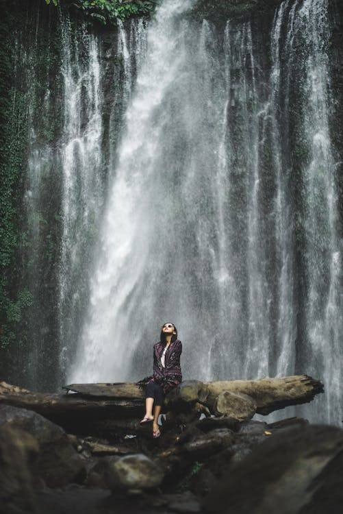 Curug Muncar. Gambar hanya ilustrasi. Sumber: Pexels/Stevanus Praska