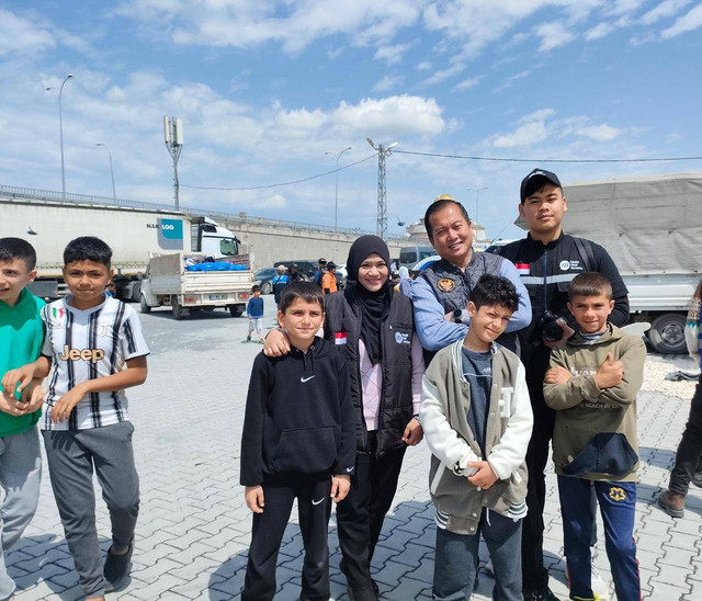 IZI Bersama KBRI Gelar Festival Ramadan untuk Hibur Penyintas Gempa Turki