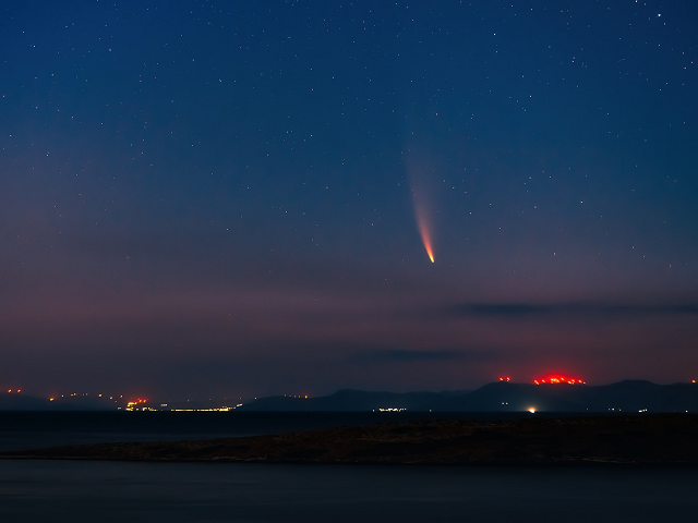 Ilustrasi meteor besar. Sumber: unsplash.com.