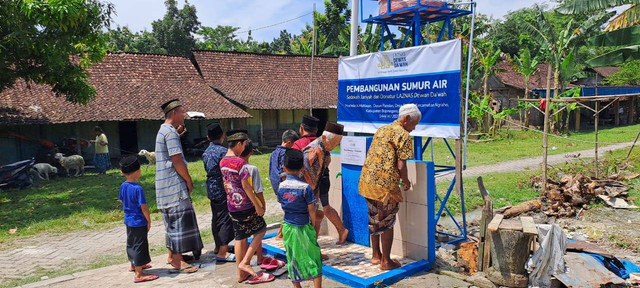 Tak Kesulitan Berwudhu Lagi, Warga Dusun Pandan Terima Bantuan Sumur Bor