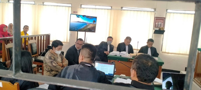 Sidang di PN Cianjur. Dok: kumparan.