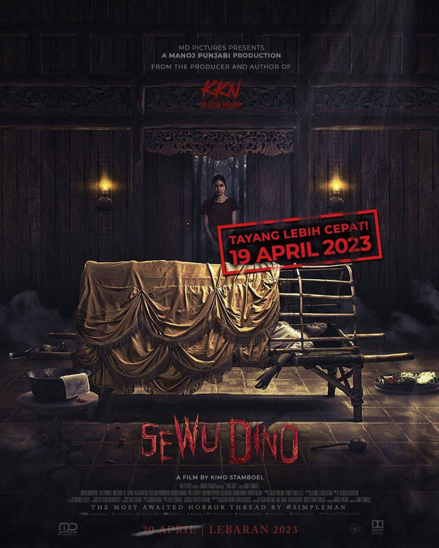 Film Sewu Dino tayang lebih cepat di bioskop. Foto: Instagram/@sewudinomovie