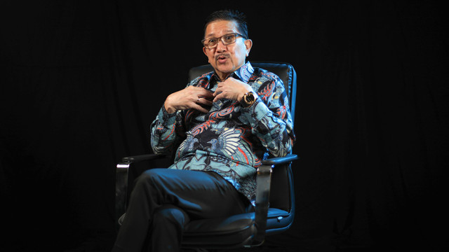 Presiden Direktur PT Freeport Indonesia, Tony Wenas saat ditemui kumparan di Jakarta, Selasa (11/4/2023). Foto: Aditia Noviansyah/kumparan