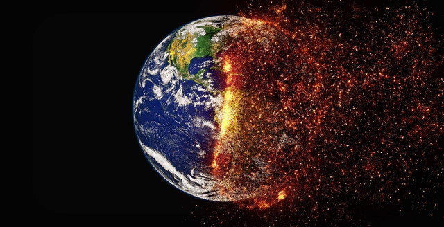 Ilustrasi pertanyaan sulit tentang pemanasan global. Sumber foto Pixabay, fotografer Pete Linforth