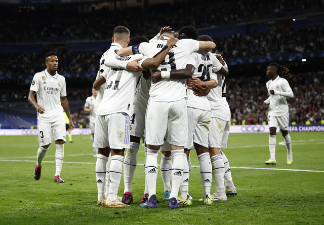 Real Madrid vs Chelsea di Liga Champions. Foto: REUTERS/Juan Medina